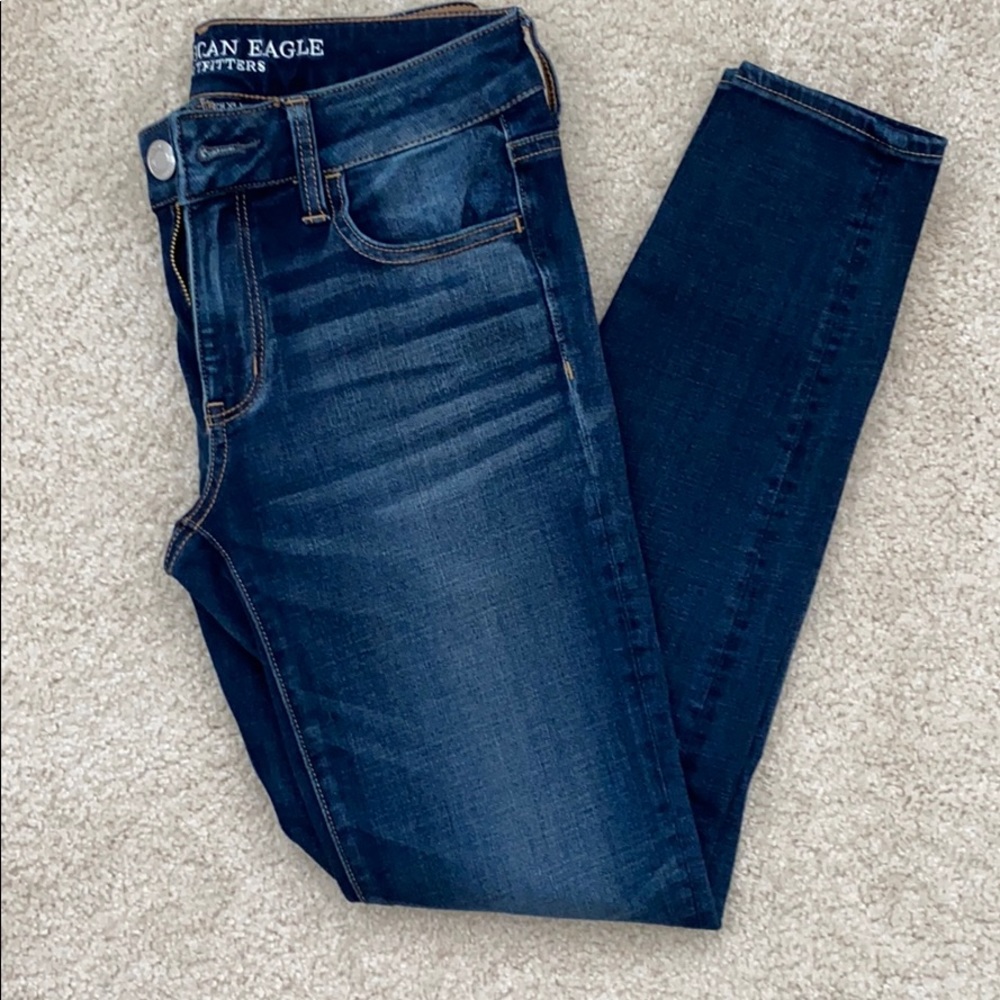 American Eagle super super stretch skinny jeans